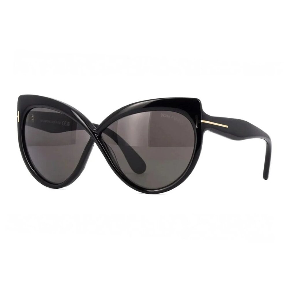 NEW TOM FORD SUNGLASSES, TF1196 01A BLACK WOMEN EYEWEAR FT1196/S 01A